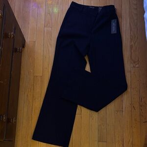 NWT Rachel Zoe Navy Straight-Leg Pants